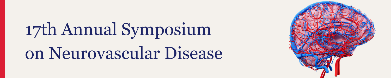17th Annual Symposium on Neurovascular Disease Banner